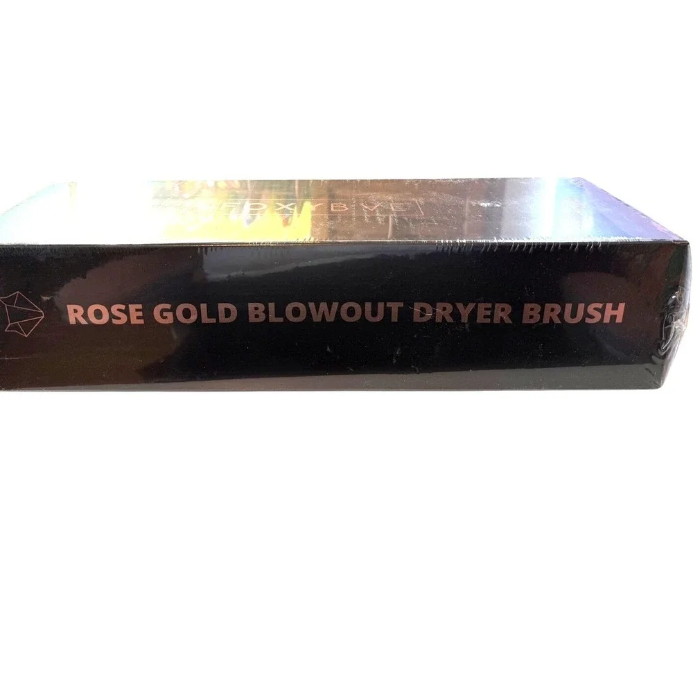 FoxyBae Rose Gold Ceramic Tourmaline Ionic‎ Blowout Hot Air Dryer Brush